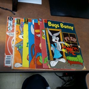 Bugs Bunny 7 Issues Silver Modern Age Comics Lot Run Set Collection cartoon dell