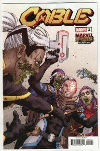 Cable #2 Yardin Marvel Zombies Variant (2020) NM 