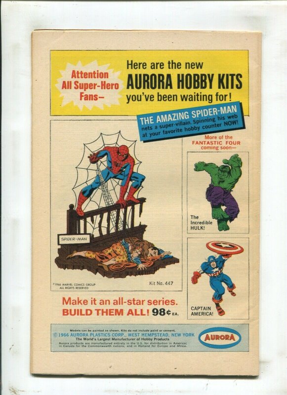 SGT. FURRY #37 (5.5) IN THE DESERT TO DIE!! 1966