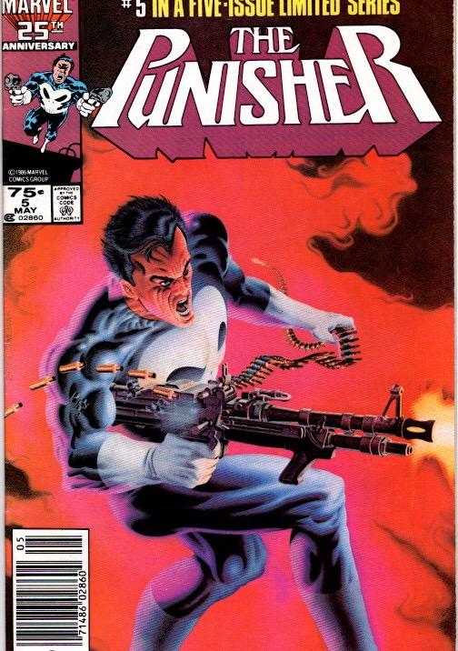 the punisher #1,4,5 vfn/nm $12.50
