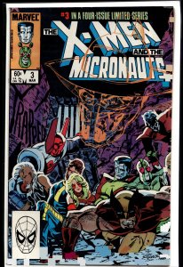 The X-Men and The Micronauts #3 (1984) Micronauts
