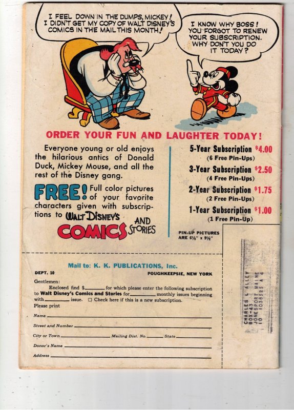 Walt Disney's Comics and Stories #97 1948 VG+ Barks! UTAH Donald & Micke...