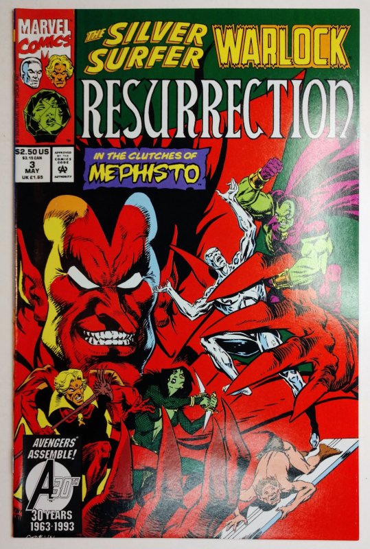 Silver Surfer/Warlock: Resurrection #3 (9.4, 1993)