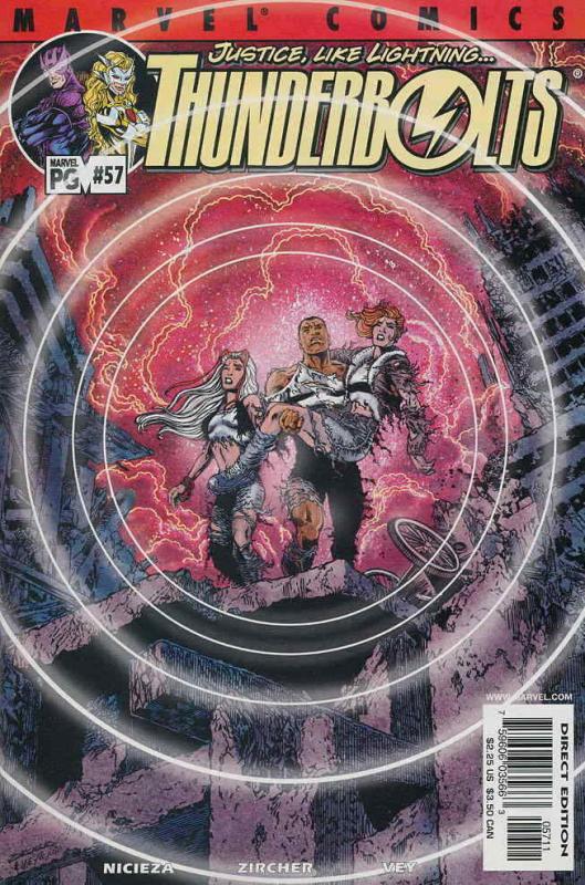 Thunderbolts #57 VF; Marvel | save on shipping - details inside