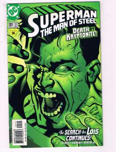Superman The Man Of Steel #101 VF DC Comics Comic Book Schultz DE19
