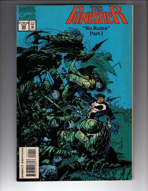 • The Punisher #94 (1994) Low Print Run [XPC•0482-NSC•NCA2]