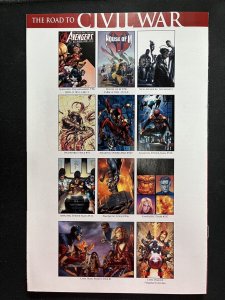 Civil War Opening Shot Sketchbook VF Marvel Comics C135A