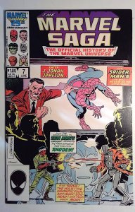 1986 Marvel Saga Official History Marvel Universe #7 Marvel Comic