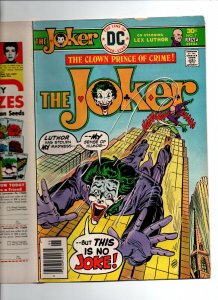 The Joker #7 newsstand - vs Lex Luthor - 1975 - VG/FN