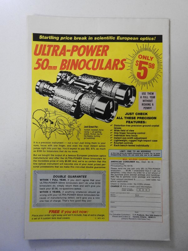 Marvel Chillers #1 (1975) VG+ Condition