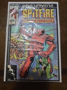 Spitfire and the Troubleshooters #3 (Marvel Comics December 1986)