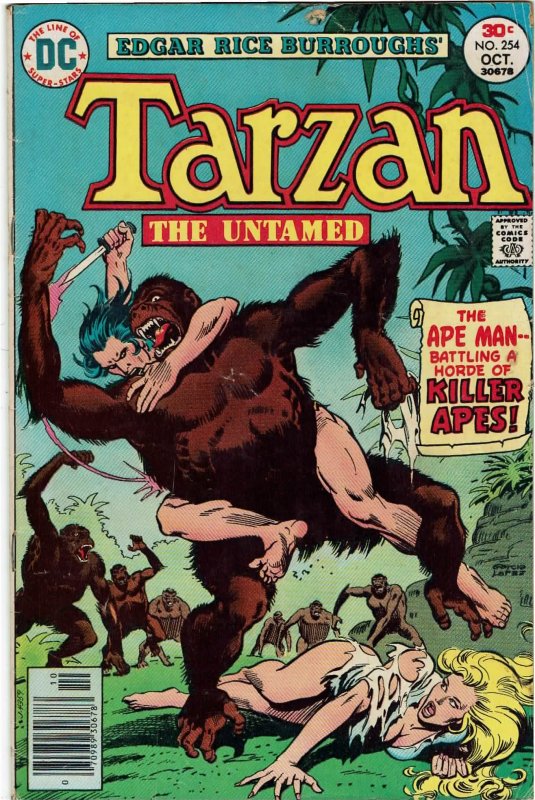 Tarzan #254 DC Comics Gerry Conway FN