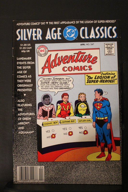 DC Silver Age Classics Adventure Comics #247 1992 SALE High-Grade NM- 1st Legion