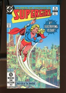 Supergirl #1 - 1st. Issue. Masters of the Universe Preview. (9.0/9.2) 1982