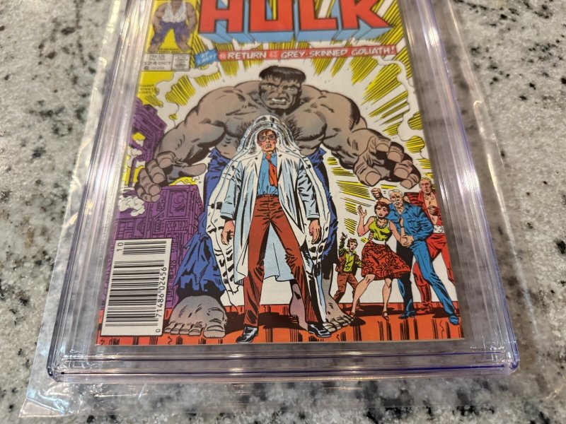 The Incredible Hulk # 324 CGC Graded 8.5 Marvel Comic Book Grey Newsstand JH32