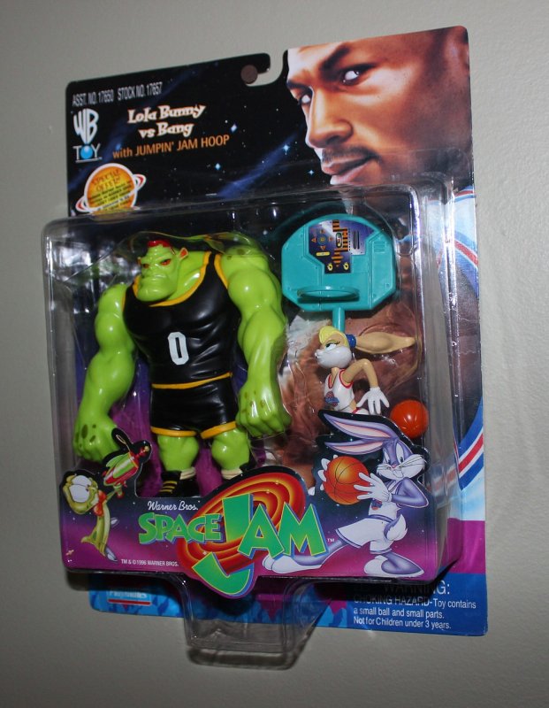 Michael Jordan Space Jam: Lola Bunny vs Bang Figure MOC  1996