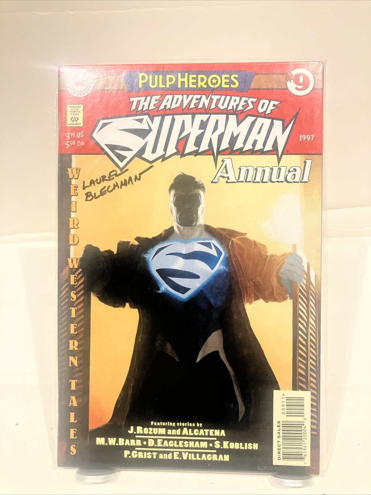 The Adventures of Superman #9 Annual (Sep 1997) Signed By Laurel ...