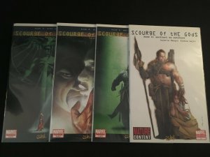 SCOURGE OF THE GODS #1, 2, 3 VFNM Condition