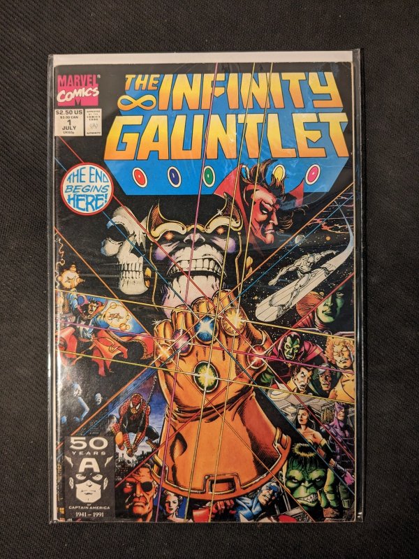 The Infinity Gauntlet #1 (1991)