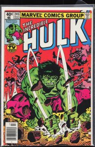 The Incredible Hulk #245 (1980) Hulk