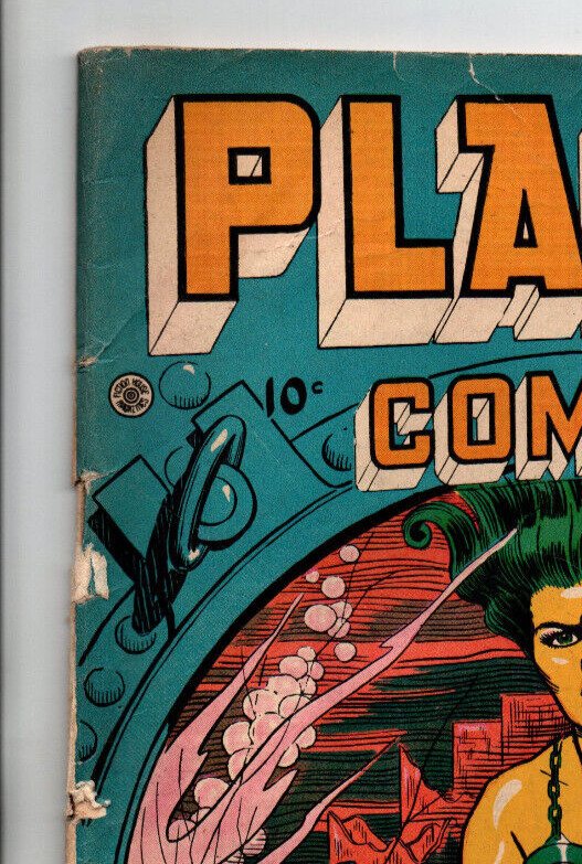 Planet Comics #49 - sci-fi adventure - 1947 - GD/VG