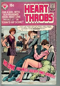 HEART THROBS #128 1970 DC-ROMANCE-G-GOODY TWO SHOES G