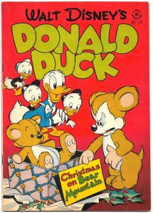 WALT DISNEY'S DONALD DUCK (4 COLOR #178)[Dec47] 7.5VF- Barks! 1st Uncle Scrooge!