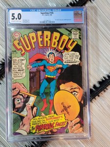 CGC 5.0 Superboy #145 Comic Book 1968 DC Neal Adams Cover