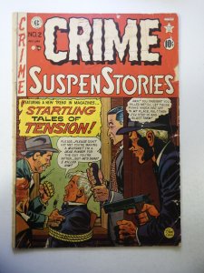 Crime SuspenStories #2 (1950) GD+ Condition See desc