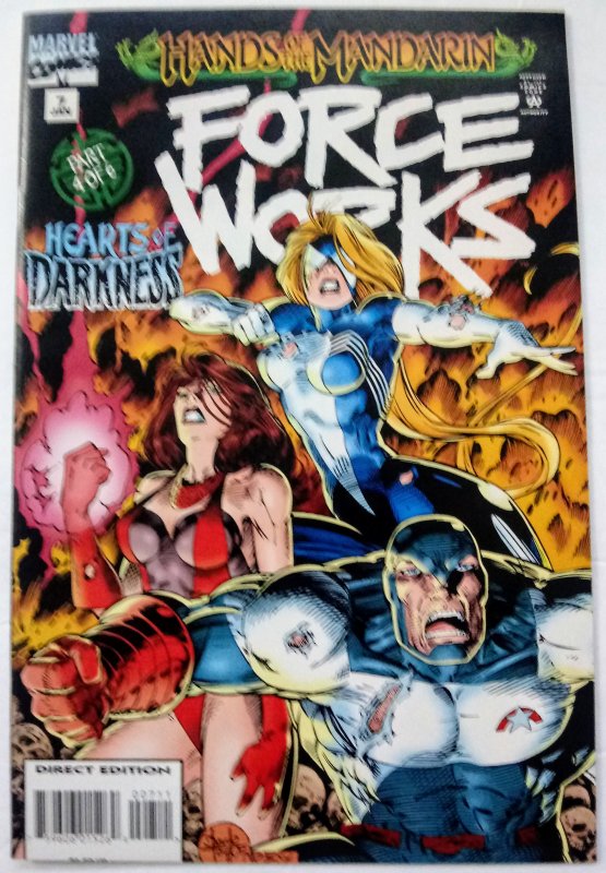 Force Works #7 (VF/NM) Hearts Of Darkness! No Reserve! 1¢ auction!