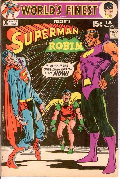 WORLDS FINEST 200 F-VF    February 1971 COMICS BOOK