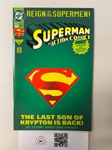 Action Comics #687 VF- DC Comics comic book 13 JW53