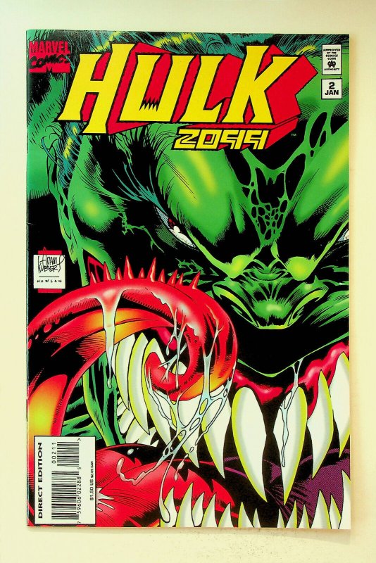 Hulk 2099 #2 (Jan 1995; Marvel) - Very Fine/Near Mint
