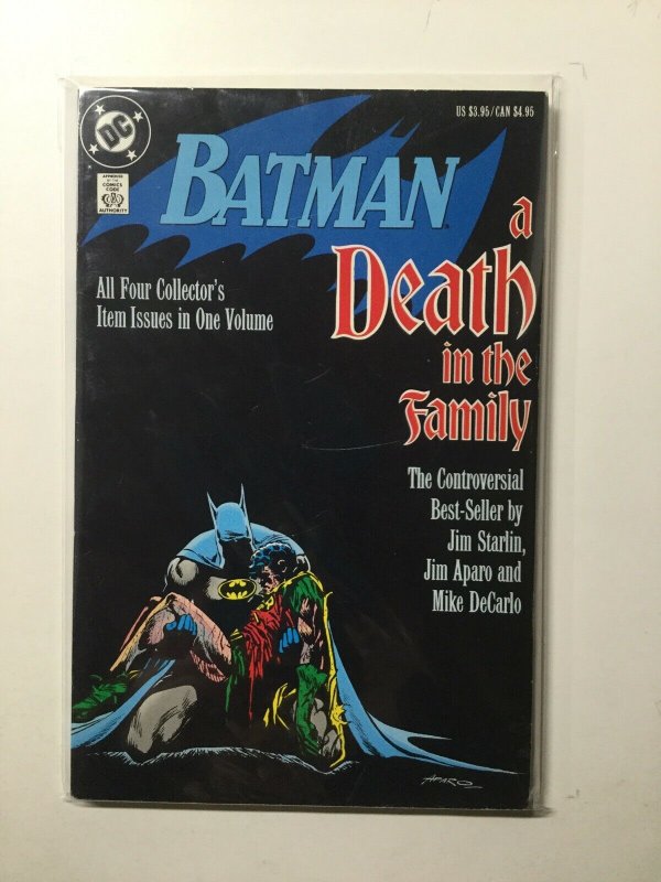 Batman A Death In The Family Tpb Sc Softcover Fine Fn 6.0 Dc Comics