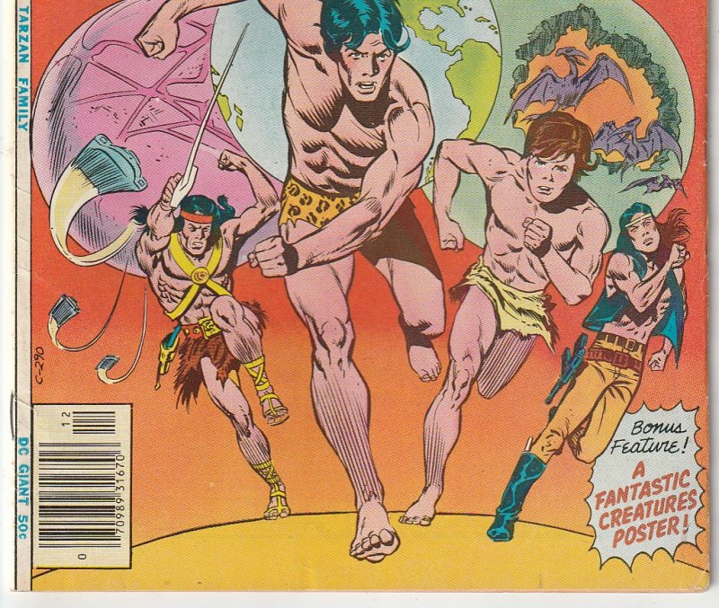 Tarzan Family # 66   Korak ! Warlord of Mars ! Pellucidar !