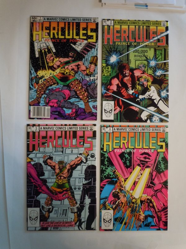 Hercules: Prince of Power- 4 Issue Mini-Series (Vol.1)