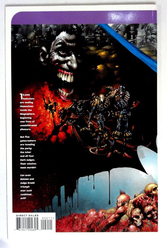 Batman Judge Dredd #2 (1998) Die Laughing Alan Grant DC NM-