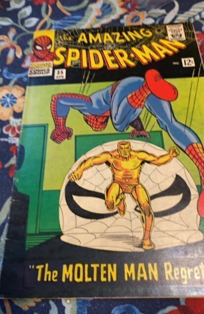 The Amazing Spider-Man #35 (1966)Molten man 2app