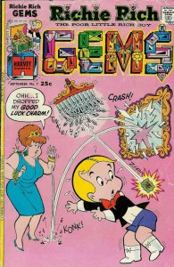Richie Rich Gems #7 VG ; Harvey | low grade comic All Ages