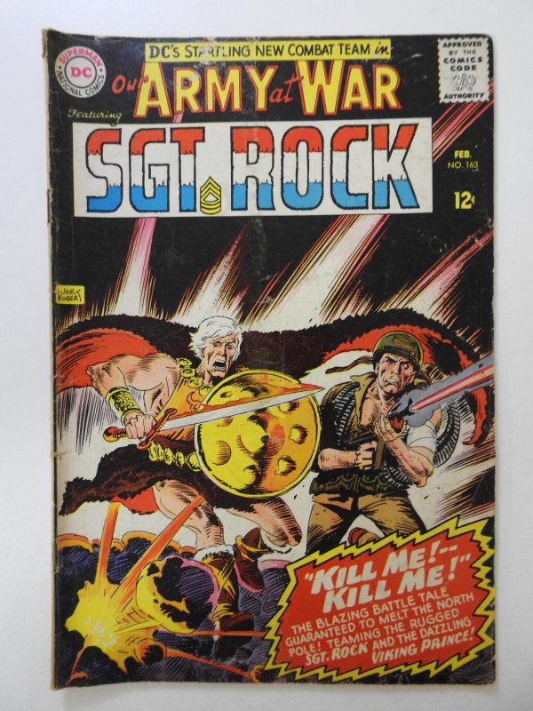 Our Army at War #163 (1966) VG- Condition