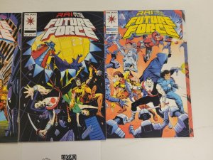 3 Rai and the Future Force Valiant Comic Books #9 10 11 67 TJ29