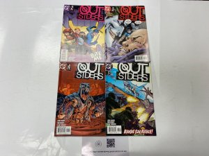 4 Outsiders DC comic books #2 3 4 5 72 KM19