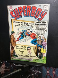 Superboy #107 (1963) The Baron! Clark Super Hot-Shot! FN/VF Boca CERT!