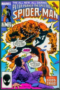 Spectacular Spider-Man 111 NM+ 9.6 Marvel 1986