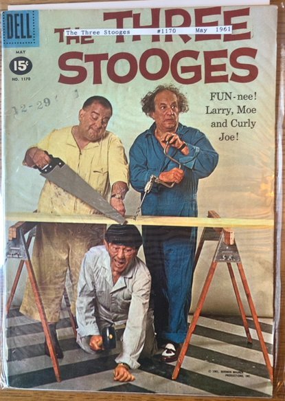 Four Color #1170 (1961) The Three Stooges 