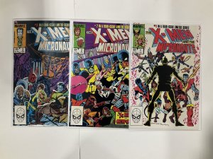 X-Men and the Micronauts 1983 1-4 near complete 1 2 3 missing 4 VF Marvel