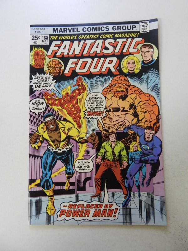 Fantastic Four #168 (1976) VF- condition MVS intact