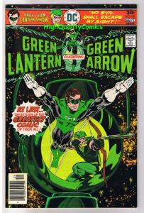 GREEN LANTERN 90, VF+, Arrow, Mike Grell, 1960, Those Who Worship Evil's Might