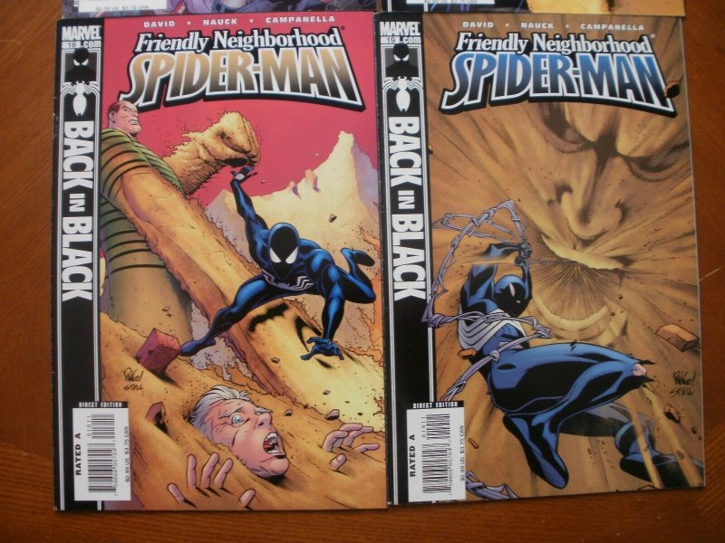 4 Near-Mint Marvel Comic: FRIENDLY NEIGHBORHOOD SPIDER-MAN #15 17 18 19 Sandman