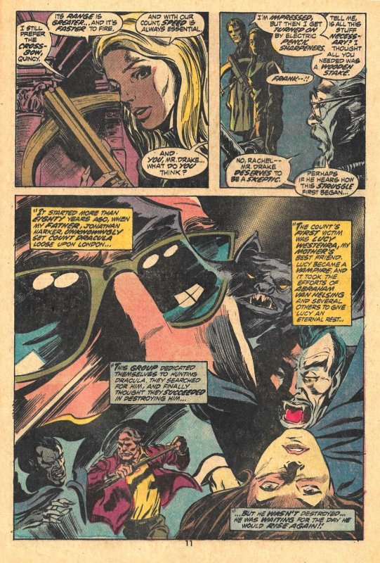 TOMB OF DRACULA #7 (Mar1973) 8.0 VF  Marv Wolfman! Gene Colan! Demonic Kids!!